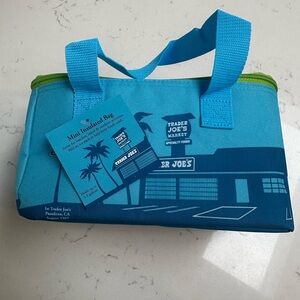 Trader Joe's Blue Mini Insulated Bag